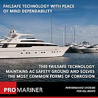 ProMariner ProSafe 30 Amp FAILSAFE Galvanic Isolator - 22034 (Silver)