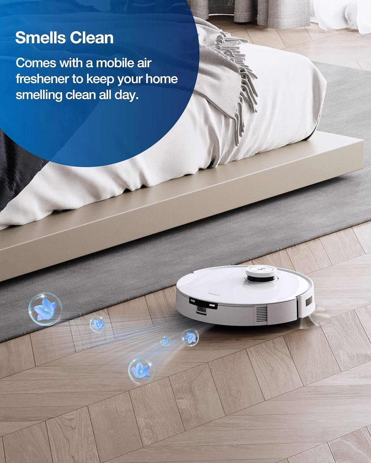 Ecovacs Deebot T10 Plus Robot Vacuum Cleaner - 3000Pa, 260min Runtime