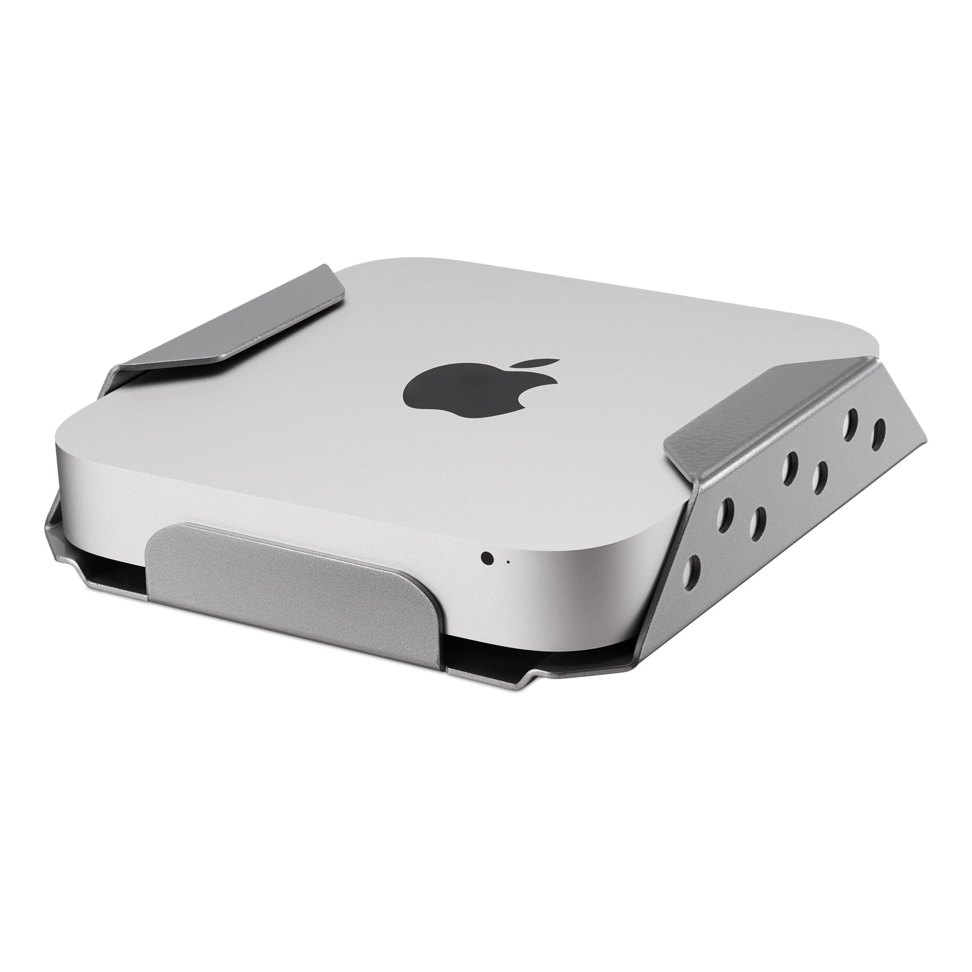 Compulocks MAC Mini Security Mount with Keyed Cable Lock - Silver