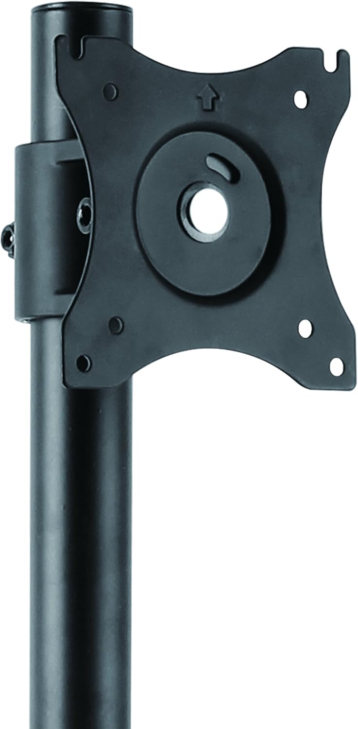 StarTech.com Vertical Desk Mount Dual Monitor Arm - for Monitors 13 to 27 - Adjustable - Desk Clamp/Grommet-Hole Mount