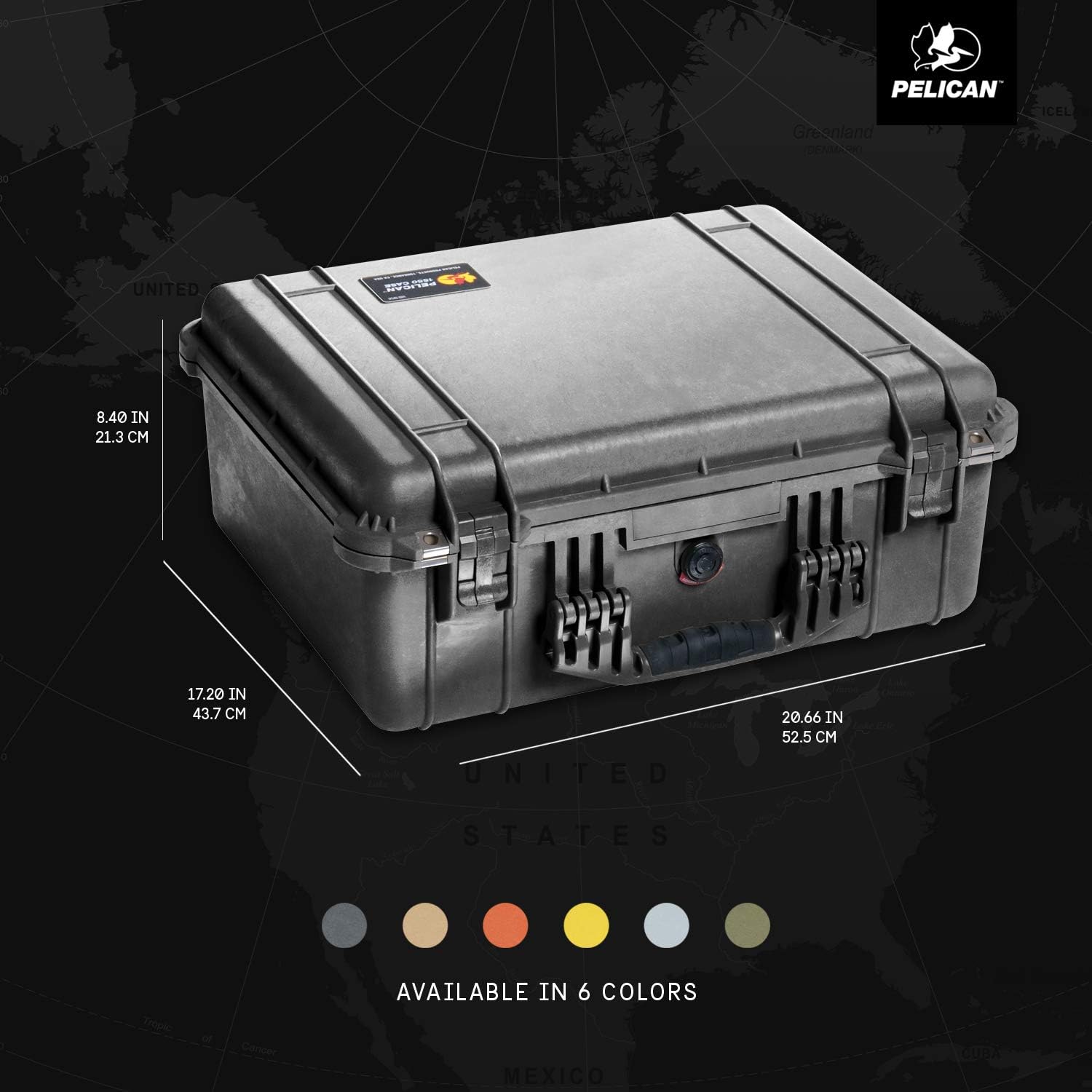 Pelican 1550 Camera Case With Foam