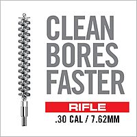 Real Avid Bore-Max Bore Brush, Nickel-Plated Bronze Barrel Brush with Stainless Steel Handle