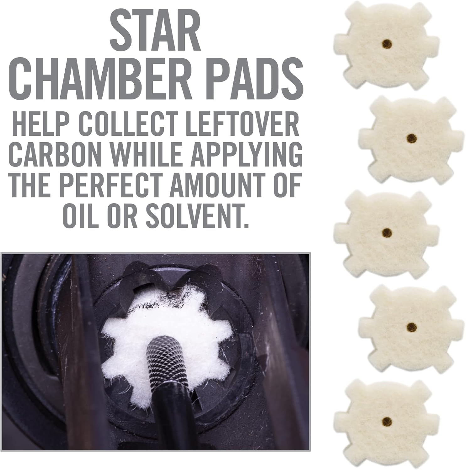 Real Avid .223 Chamber Cleaning Pads 20 Pack
