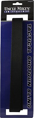 Uncle Mike's 1.25-Inch Tactical Shotgun Sling with Sewn-In Swivels - Black