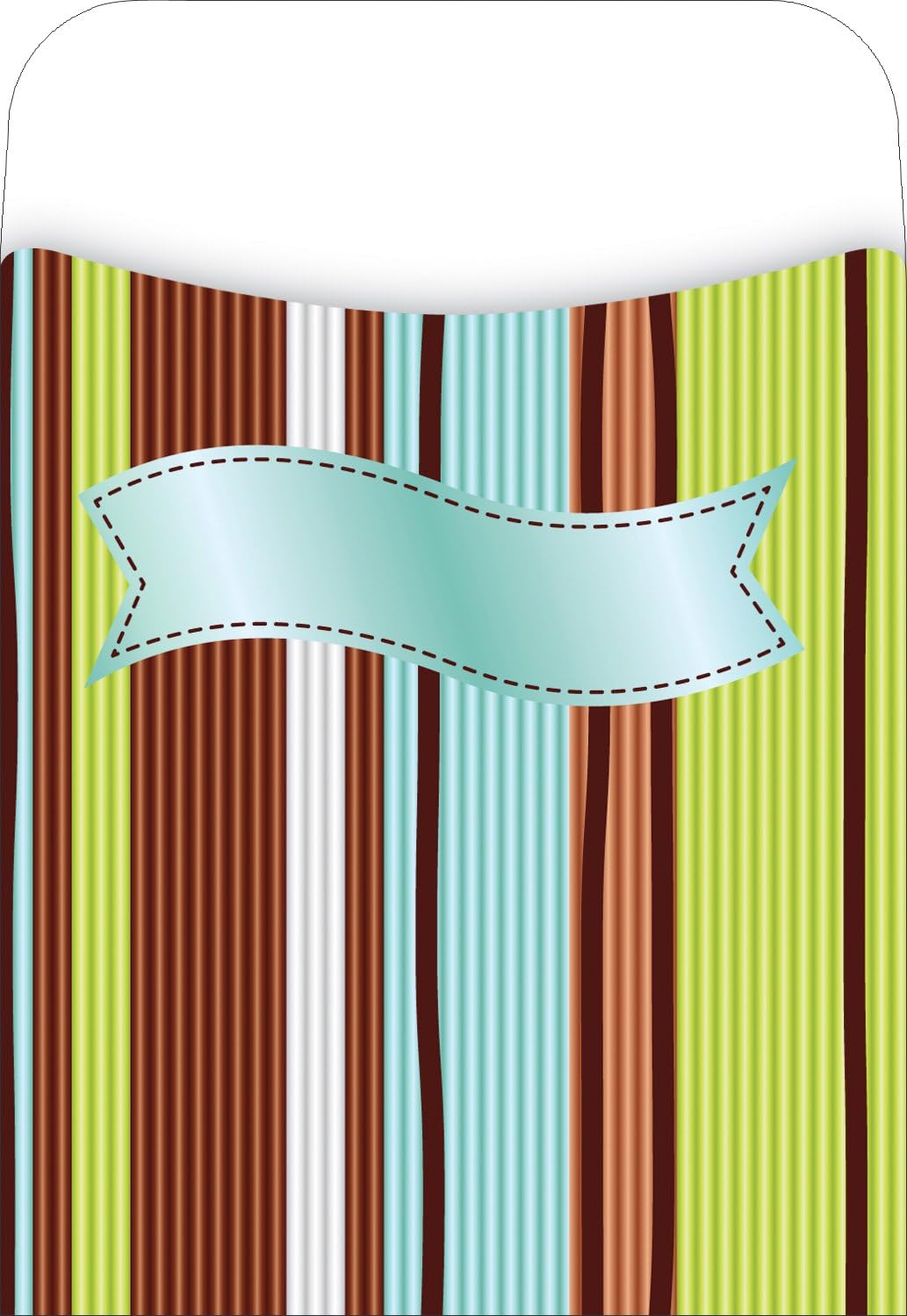 Barker Creek Peel & Stick Library Pockets