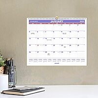 AT-A-GLANCE Monthly Wall Calendar