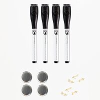 U Brands Decor Organization Center Kit, Rustic Wood Frame (4835U00-01)