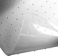 Cleartex Ultimat 35.04-inch x 46.85-inch Rectangular Chair Mat for Carpet, Polycarbonate (FC118923LR) 35" x 47"