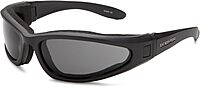 Bobster ELR201 Low Rider II Sport Sunglasses,Black Frame/3 Lenses (Smoked, Amber and Clear),one size