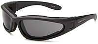 Bobster ELR201 Low Rider II Sport Sunglasses,Black Frame/3 Lenses (Smoked, Amber and Clear),one size