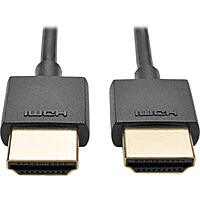 TRIPP LITE Slim High-Speed HDMI Cable with Ethernet and Digital Video with Audio, UHD 4K x 2K (M/M)