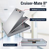SAUNDERS Cruiser-Mate Storage Clipboard