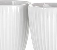 Elama Elle 12 Piece Round Porcelain Mug Set in White