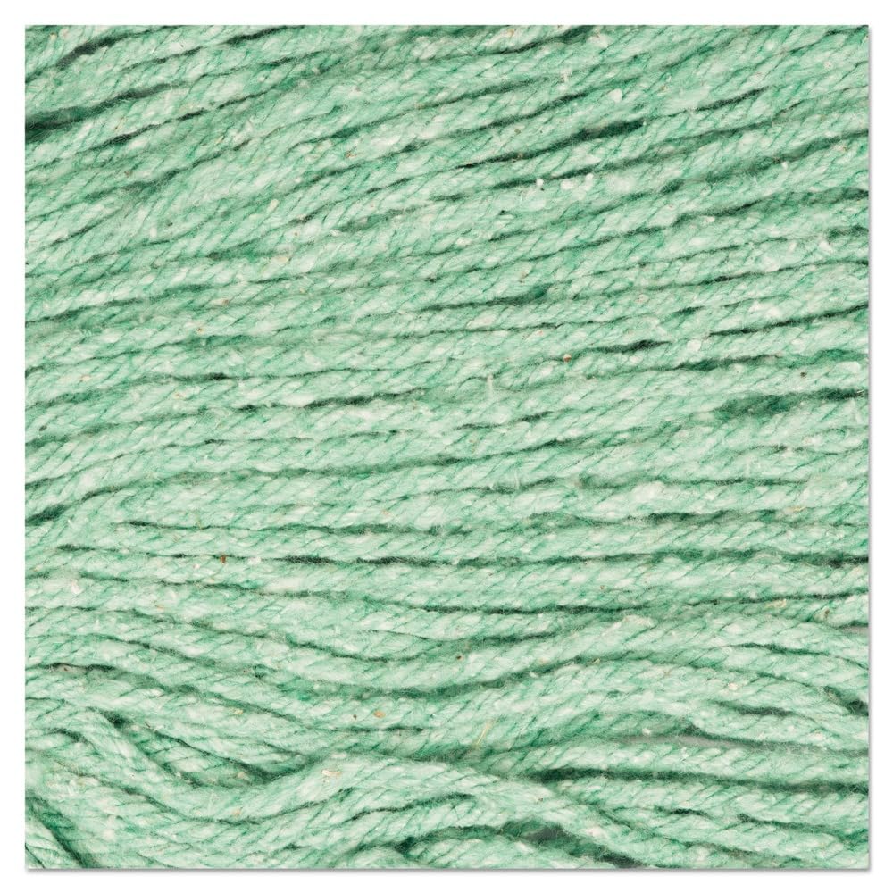 Boardwalk 503GNEA Super Loop Wet Mop Head, Cotton/Synthetic, Large Size, Green
