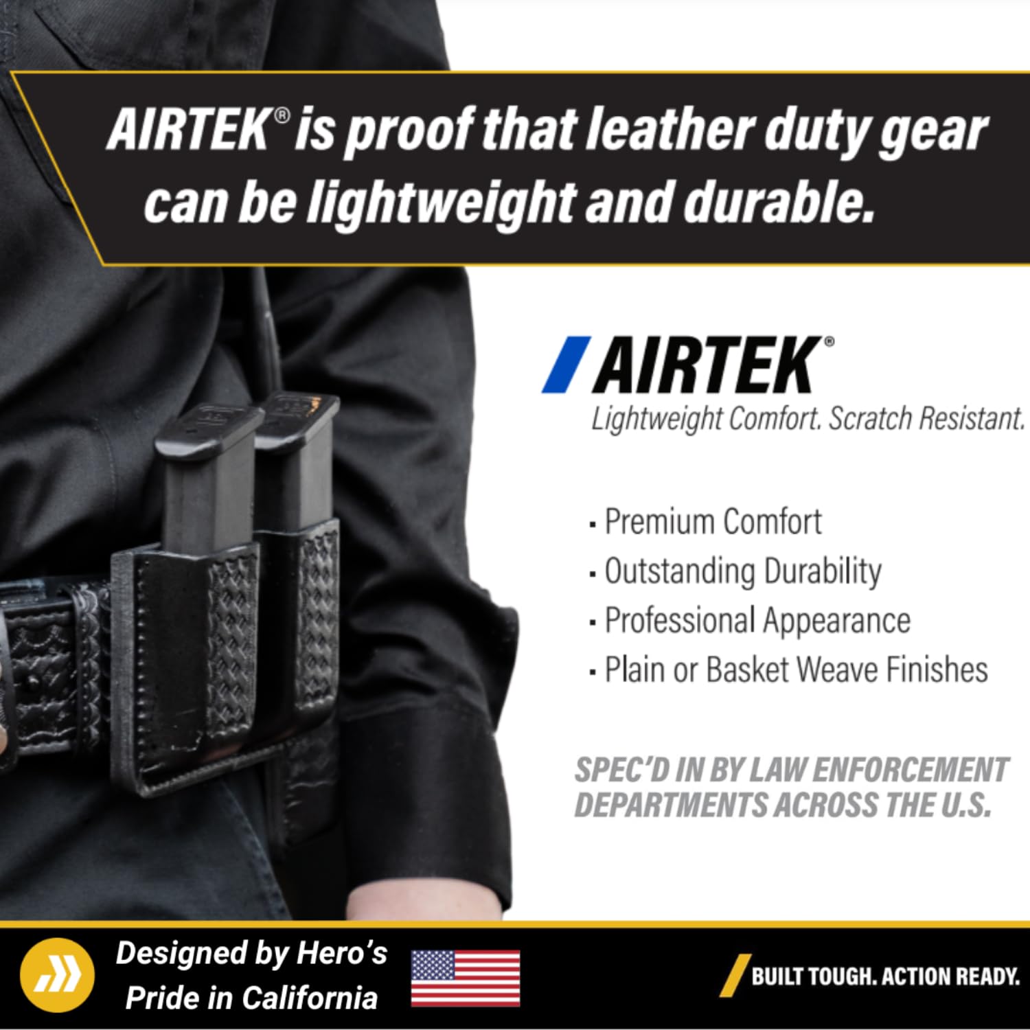 HERO'S PRIDE AirTek Standard Belt Key Holder