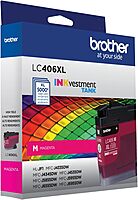 Brother LC406XL INKvestment Magenta High-Yield Ink Tank, LC406XLM