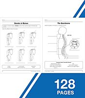 Carson Dellosa The 100+ Series: Human Body WorkbookGrades 5-8 Science Book, Human Anatomy, Bones, Muscles, Organs, the Nervous System, Health and Nutrition (128 pgs) (Volume 13)