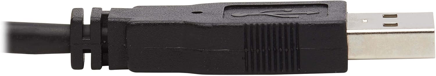 Tripp Lite Dual DisplayPort KVM Cable Kit 4K USB 3.5 mm Audio 3xM/3xM 6ft - 60 MB/s - Supports up to 3840 x 2160