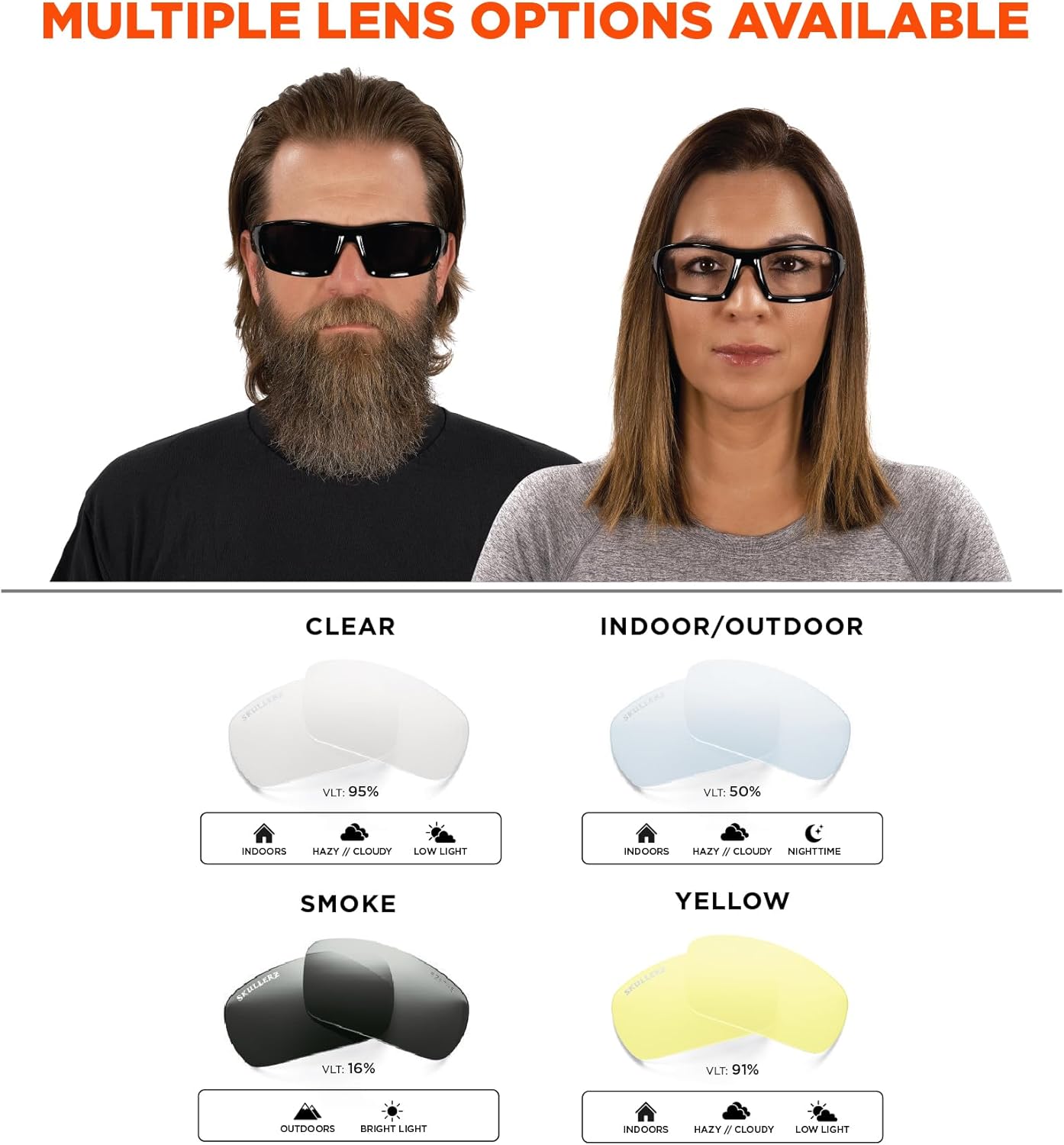 Ergodyne Skullerz ODIN Safety Glasses