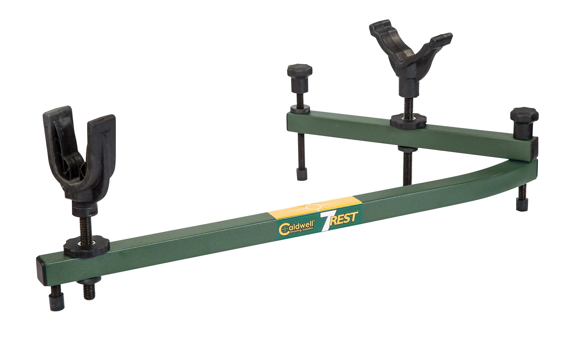 Caldwell 7 Rest Adjustable Ambidextrous Adjustable Rifle Shotgun Gun Shooting Rest for Range, Outdoors, Sight In