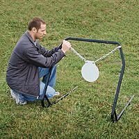 Caldwell Replacement Magnum Rifle Gong with AR550 Steel Construction for Outdoor, Range, Shooting and Hunting