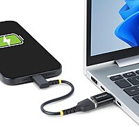 StarTech.com USB-C to USB-A Adapter, USB 5Gbps, Compact USB-C Male to USB-A Female Adapter, Durable Metal Housing, M/F