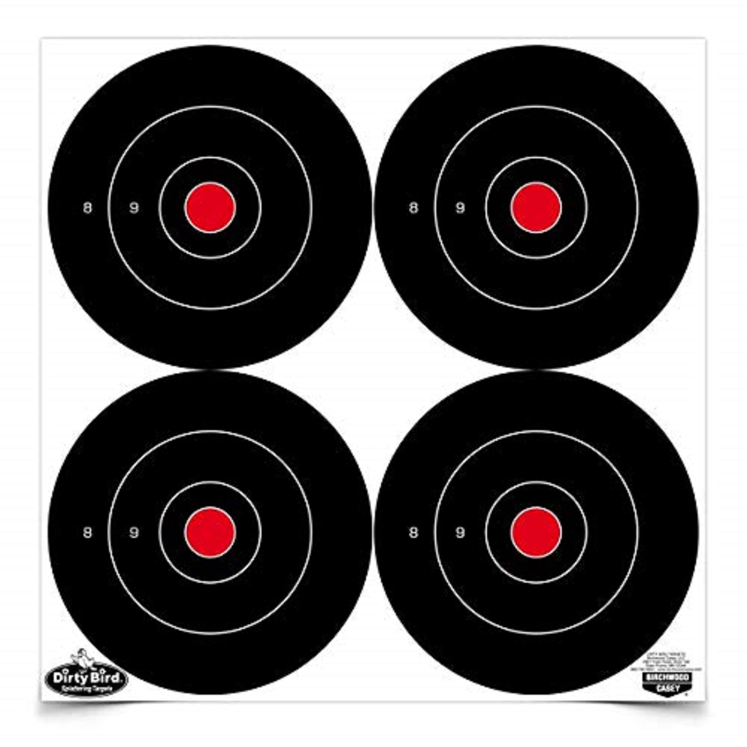 Birchwood Casey Dirty Bird Non-Adhesive Bull's-Eye Targets