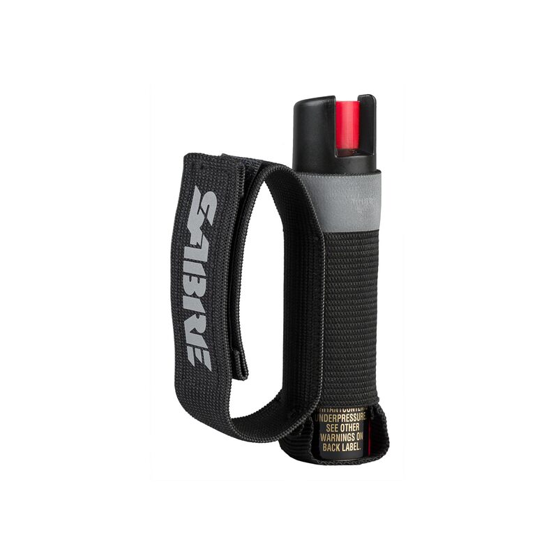 SABRE Runner Defense Spray, 3-in-1 Formula Contains Pepper Spray, CS Military Tear Gas & UV Marking Dye, Max Strength
