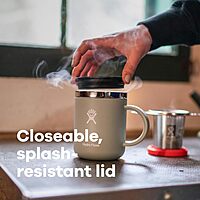 Hydro Flask Insulated Stainless Steel Mug with TempShield and Press-In Lid
