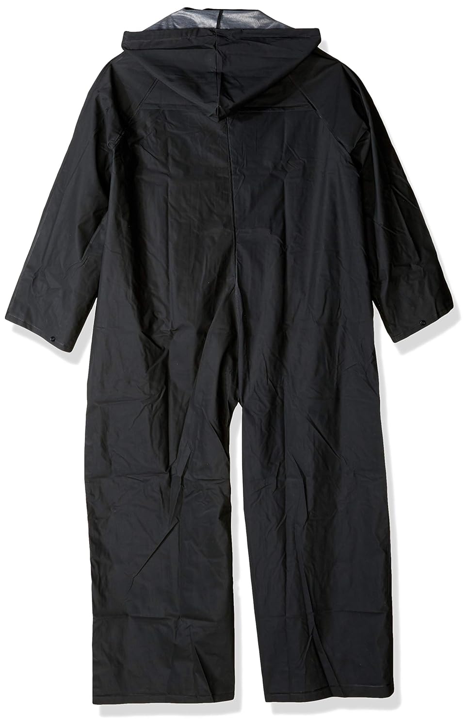 West Chester 4160BFR Rider Coat - X-Large, PVC on Polyester Rain Coat, Limited Flammability Rainwear Black