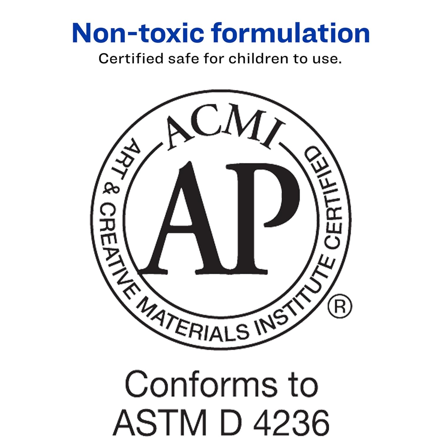 Avery Glue Stic - Washable, Non-Toxic Glue Sticks for Classroom, Crafting, and Office Use, 1.27 oz., Pack of 6