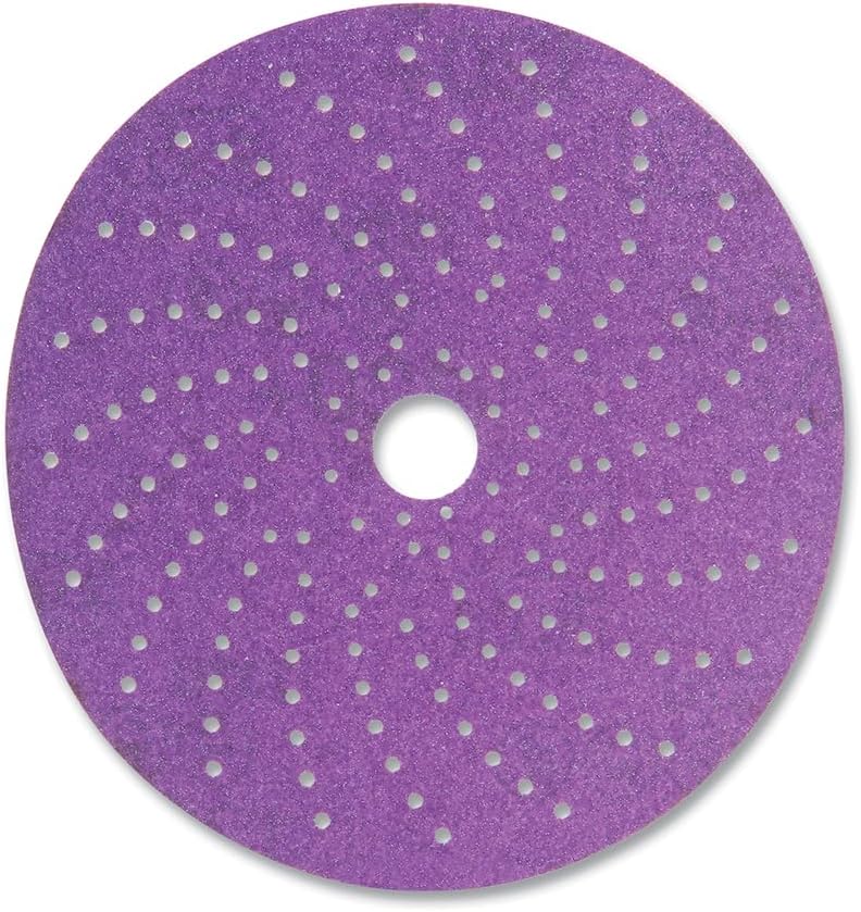 3M CUBITRON II 6" Hook-and-Loop Clean Sanding Discs, 250 Count