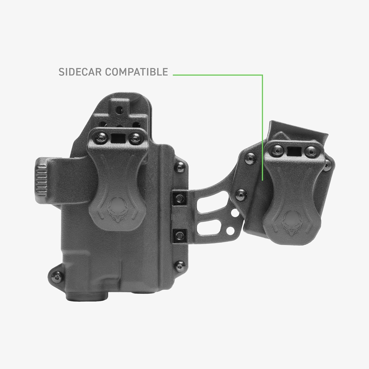 Alien Gear Photon Mag Carrier - Adjustable Cant, Retention, Ride Height - IWB/OWB Magazine Holder - Sidecar - Mag Holder