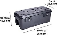 PLANO Sportsman's Trunk - Large Wheeled Lockable Storage Trunk