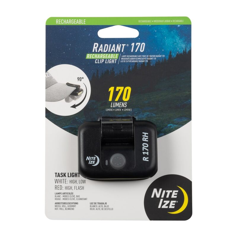 Nite Ize Radiant Rechargeable Clip Headlamp