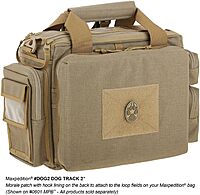 MAXPEDITION Dog Track PVC Morale Patch