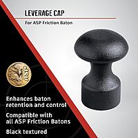 ASP F-Series Leverage Cap, Friction-Baton Handle, Tactical Baton Accessories