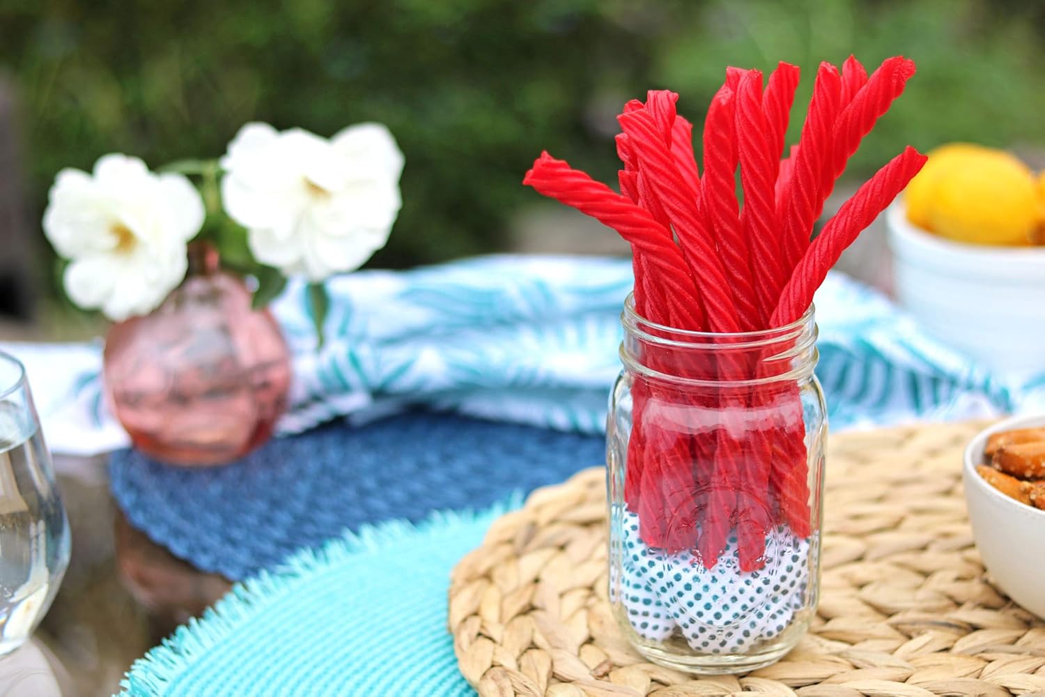 Red Vines Licorice, Original Red Flavor Soft & Chewy Candy Twists, 3.5 lbs, 56 Ounce 3.5 Pound (Pack of 1) Candy