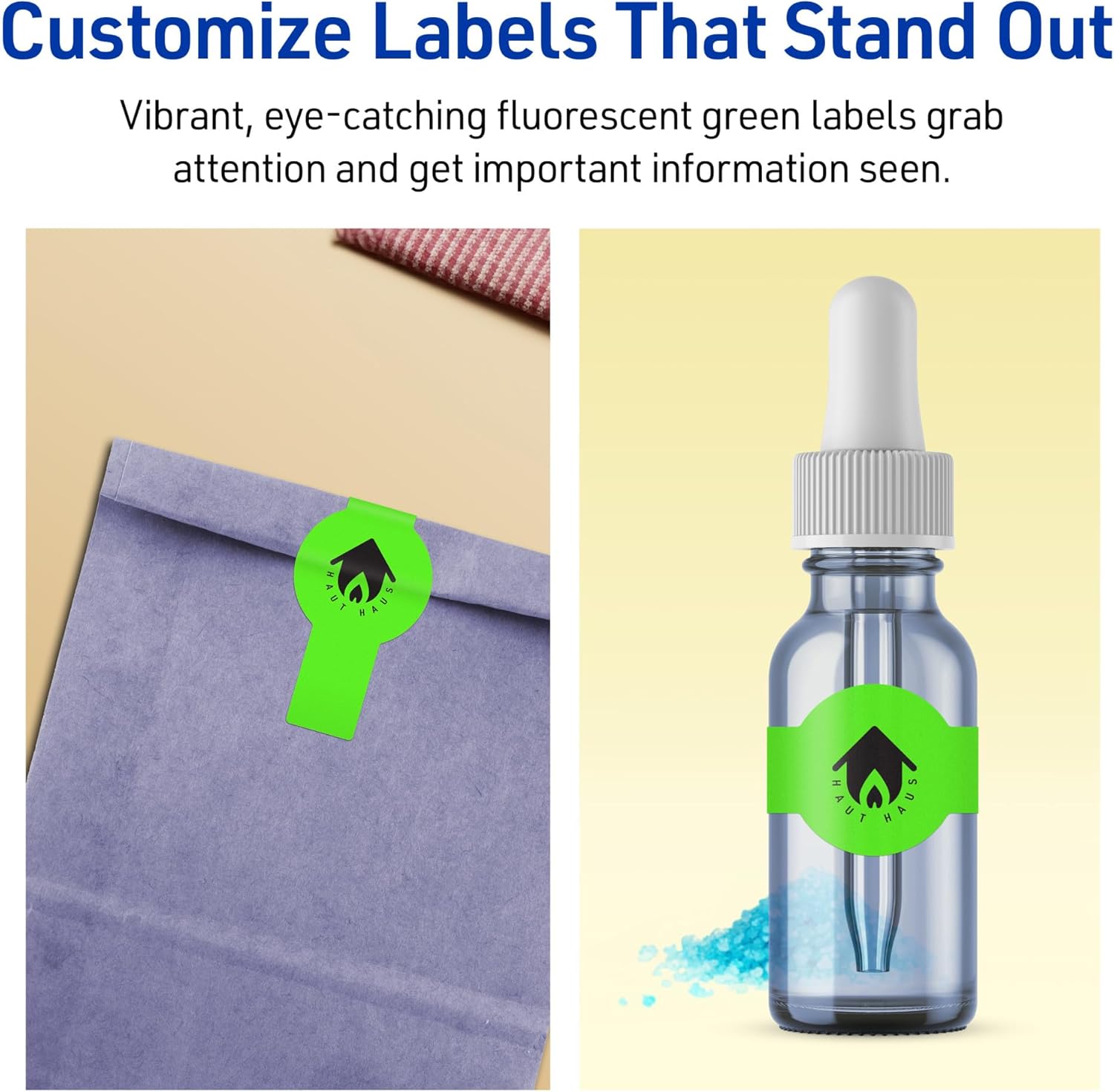 Avery Printable Wraparound Band Labels, Sure Feed Technology