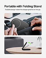 Belkin BoostCharge Magnetic Foldable Wireless Charging Stand 15W Qi2-Certified