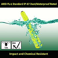 Nightstick XPP-5410G Intrinsically Safe Permissible Penlight, 147mm, Green