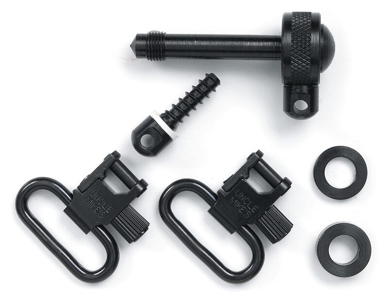 Uncle Mike's Swivels 7400 FOUR 1" Black