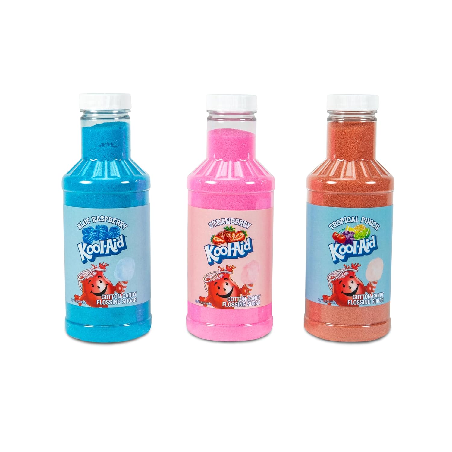 NOSTALGIA Cotton Candy Flossing Sugar Party Kit (3-Pack)