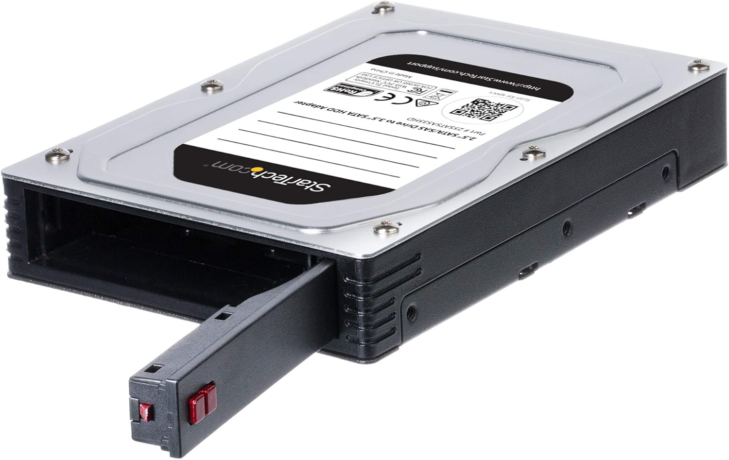 StarTech.com 2.5 to 3.5 Hard Drive Adapter - for SATA and SAS SSDs/HDDs - SSD Enclosure - HDD Enclosure