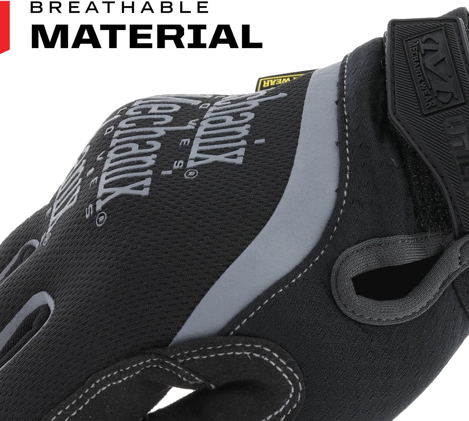 Mechanix Wear Utility Work Gloves with Secure Fit, Touchscreen Capable, High Dexterity