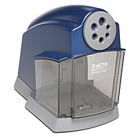 X-ACTO SchoolPro Electric Pencil Sharpener, Model 1670X, Transparent Gray