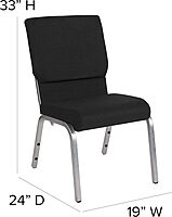 Flash Furniture HERCULES Series 18.5in Stacking Church Chair
