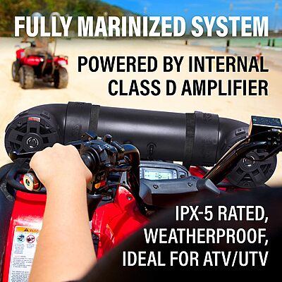 BOSS Audio Systems UTV4 Weatherproof ATV/UTV Sound System