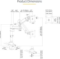 StarTech.com Desk Mount Monitor Arm (VESA 75/100)