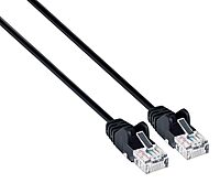 INTELLINET Slim Cat6a Ethernet Network Patch Cable – 10G RJ45 U/UTP